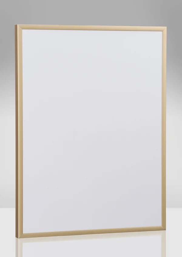 Złota rama aluminiowa