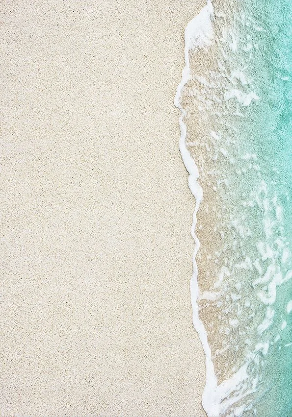 Falą czesana plaża 