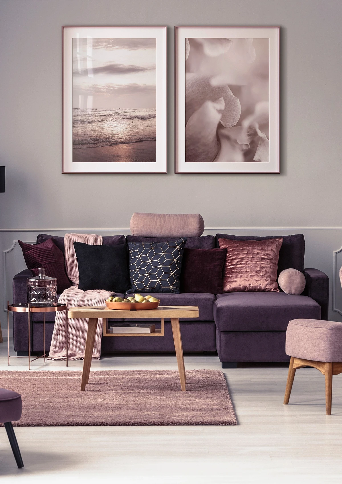 Beżowy róż w naturze