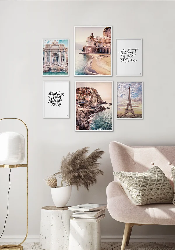 Włoska opowieść (Zestaw 6 plakatów)